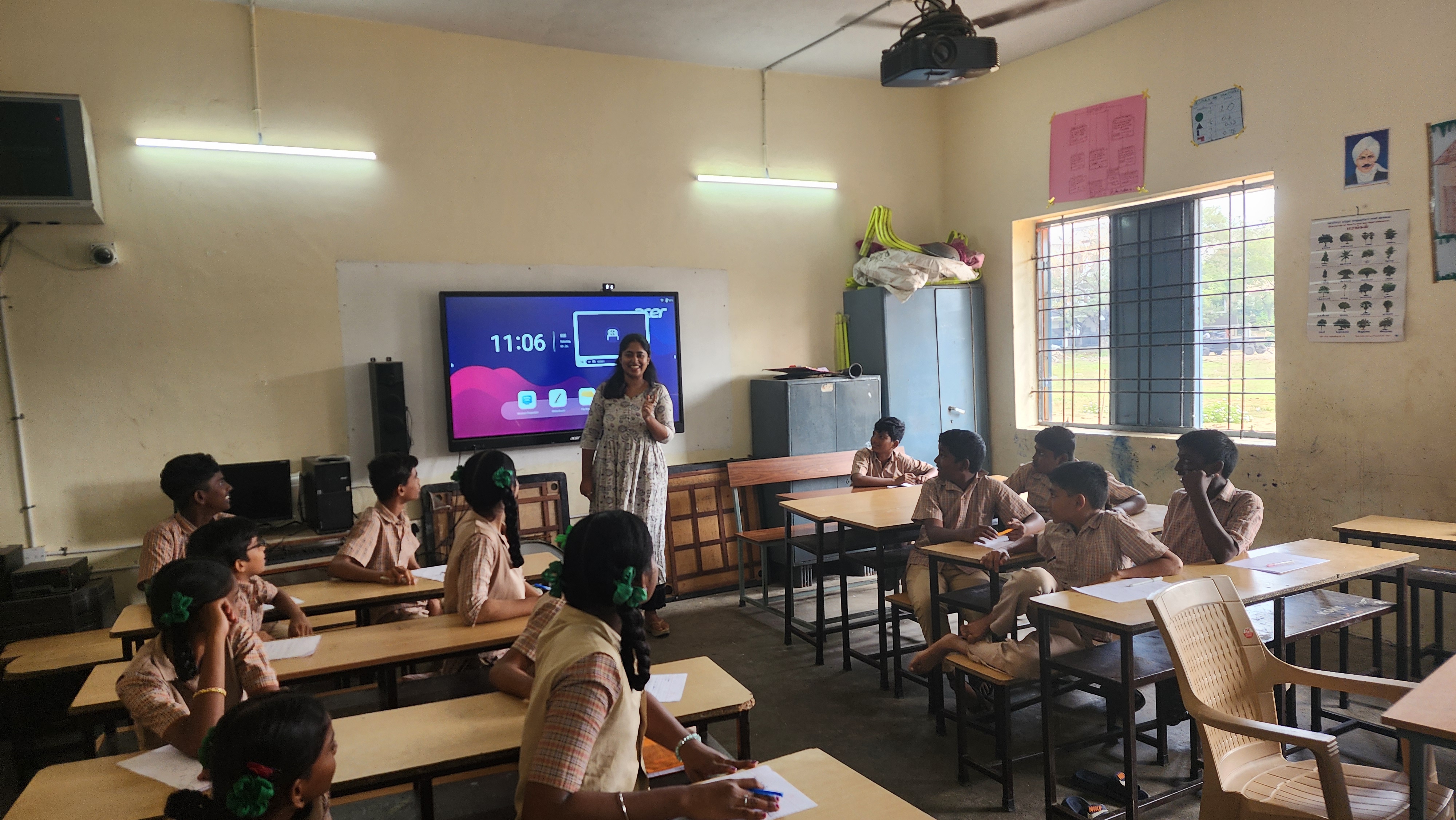 A session in the digital language lab