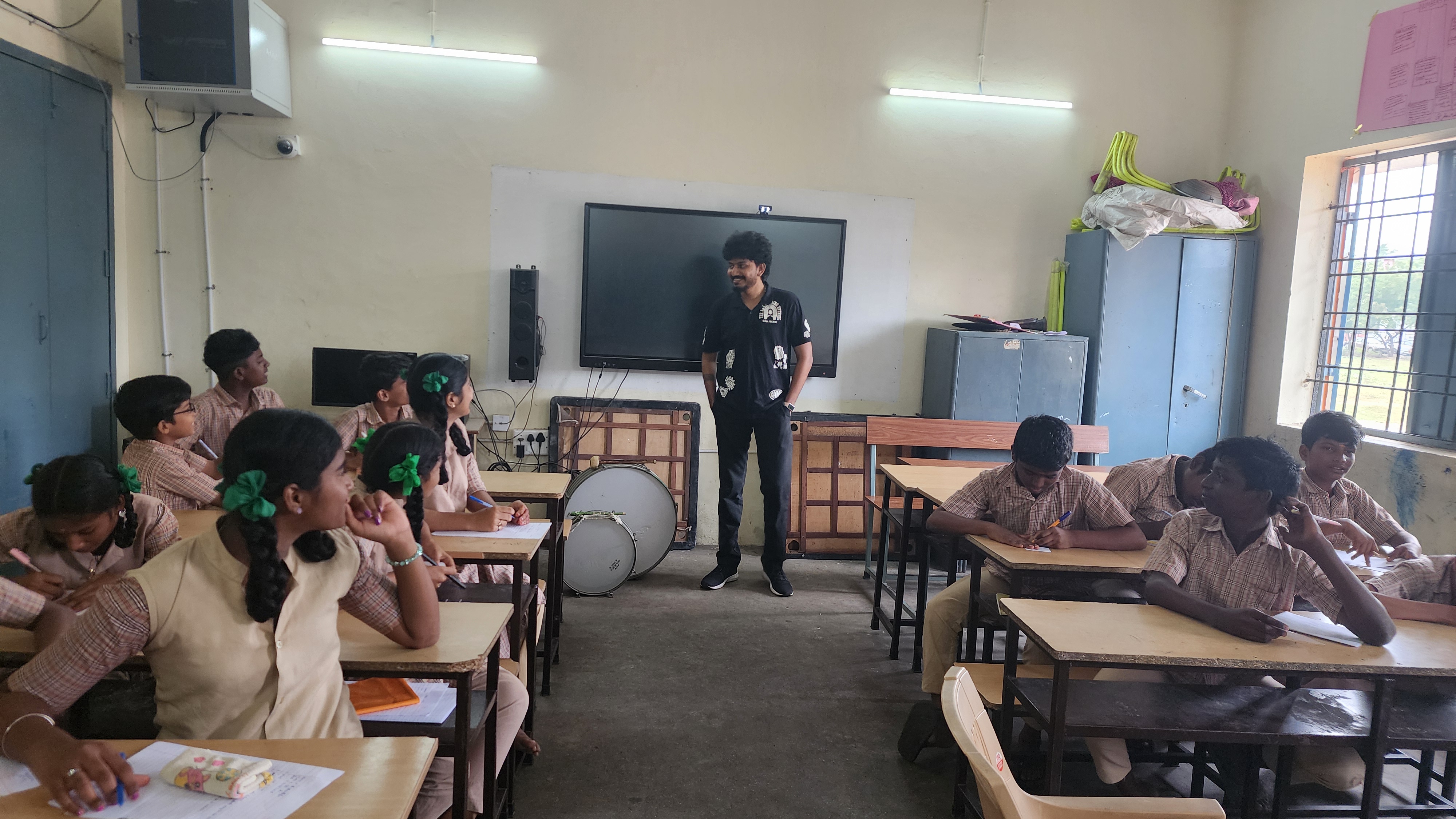 A session in the digital language lab